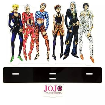 ジョジョの奇妙な冒険　OWSON限定　アクリルスタンド　5部〜8部セット ジョジョの奇妙な冒険 OWSON限定 アクリルスタンド 5部〜8部